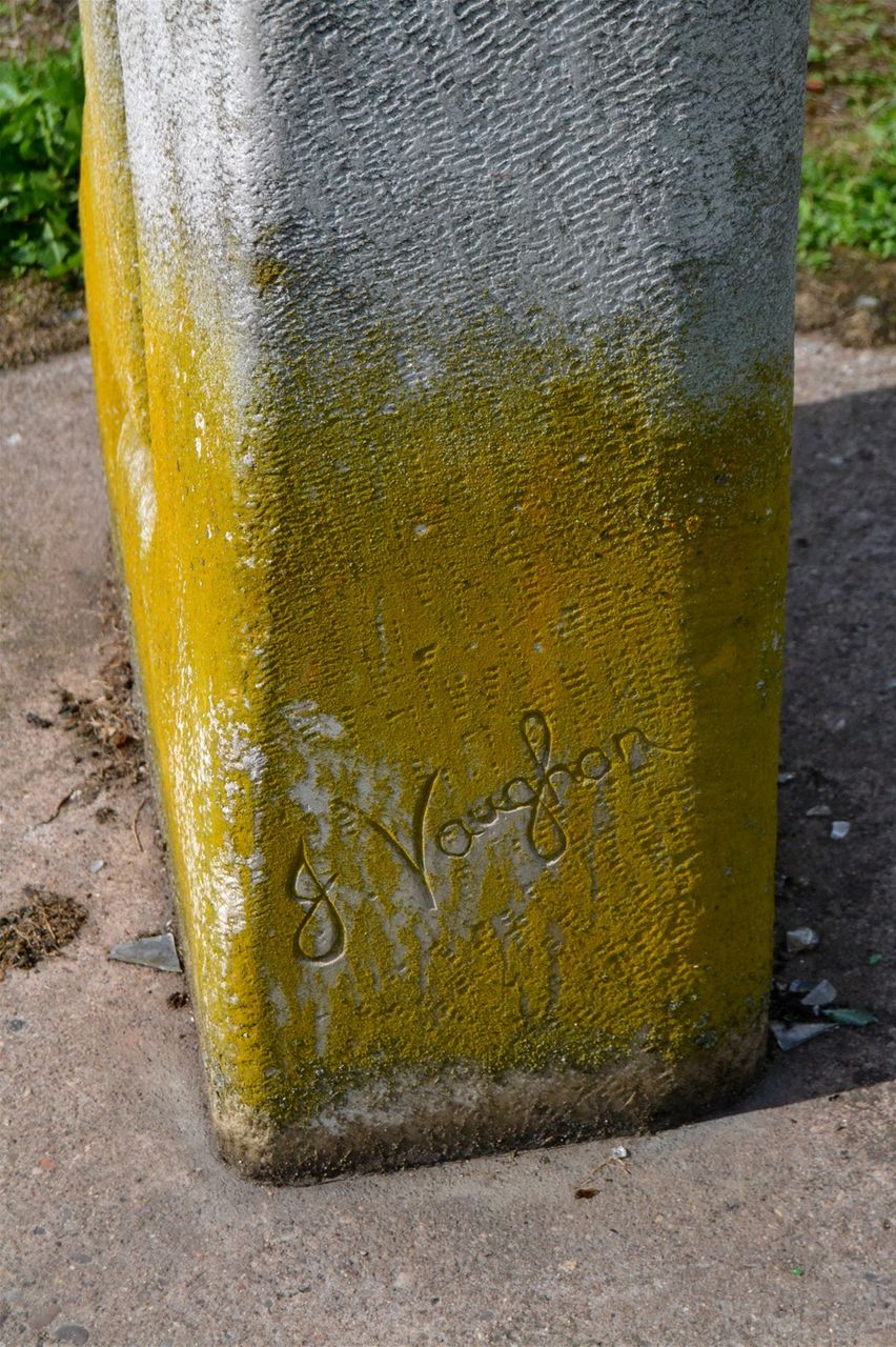 Standing stone in Limestone by John Vaughan